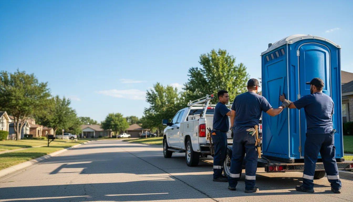 Portable Toilet Rental in Fort Sill, OK near me